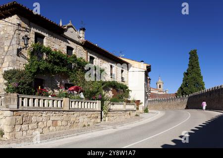 Santo Domingo de silos Street, Burgos, Castilla y Leon, Espagne, Europe Banque D'Images