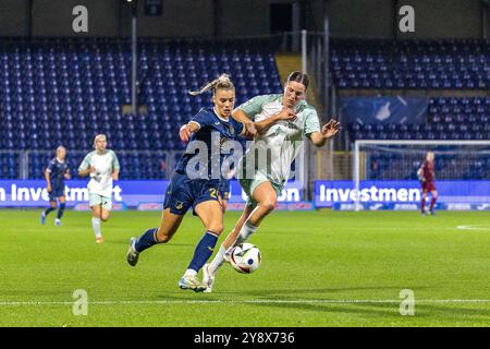 Selina Cerci (TSG 1899 Hoffenheim Frauen, #29) TSG 1899 Hoffenheim v. SV Werder Brême, Fussball, Google Pixel Frauen-Bundesliga , 5. Spieltag, saison 2024/2025, 06.10.2024, Foto : Eibner-Pressefoto/Lena und Christina Wessely Banque D'Images