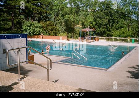 Piscine de Krapfenwaldlbad, Vienne, Autriche, Europe. Banque D'Images