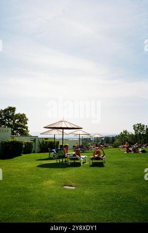 Piscine de Krapfenwaldlbad, Vienne, Autriche, Europe. Banque D'Images