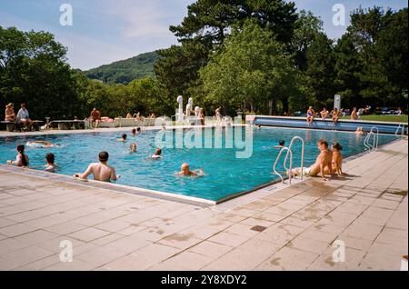 Piscine de Krapfenwaldlbad, Vienne, Autriche, Europe. Banque D'Images