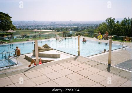 Piscine de Krapfenwaldlbad, Vienne, Autriche, Europe. Banque D'Images