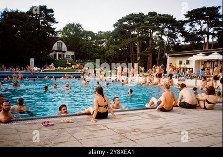 Piscine de Krapfenwaldlbad, Vienne, Autriche, Europe. Banque D'Images