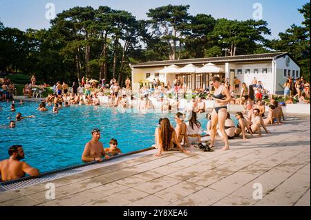 Piscine de Krapfenwaldlbad, Vienne, Autriche, Europe. Banque D'Images