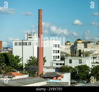 Brésil, 5 octobre 2024 : centre-ville de Curitiba, Paraná Banque D'Images