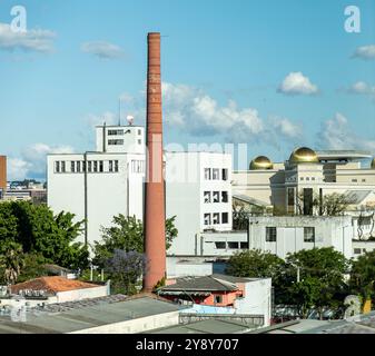 Brésil, 5 octobre 2024 : centre-ville de Curitiba, Paraná Banque D'Images