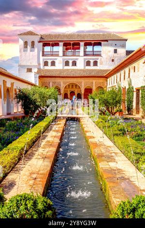 Alhambra Granada, Espagne Banque D'Images