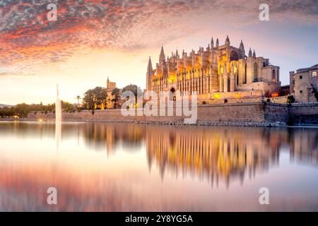 Ville de Palma de Majorque, Espagne Banque D'Images