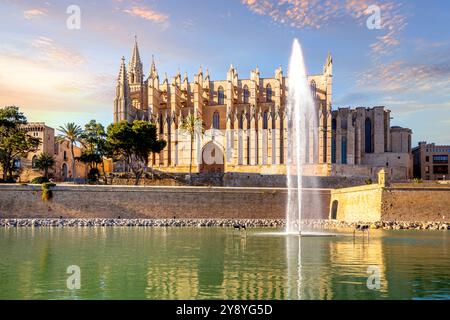 Ville de Palma de Majorque, Espagne Banque D'Images