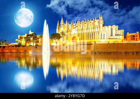 Ville de Palma de Majorque, Espagne Banque D'Images