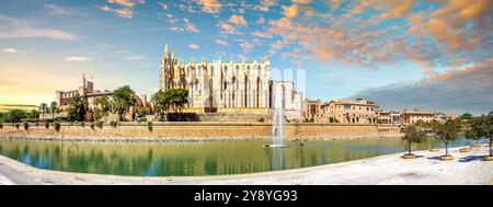 Ville de Palma de Majorque, Espagne Banque D'Images