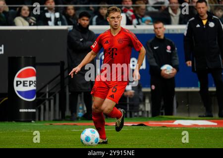 Bundesliga, 06.10.2024, Eintracht Frankfurt vs FC Bayern München, Joshua Kimmich, Deutsche Bank Park. Banque D'Images