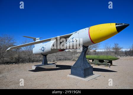 Albuquerque, Nouveau-Mexique - 3 mars 2024 : Musée national des sciences et de l'histoire nucléaires à Albuquerque, Nouveau-Mexique. Banque D'Images