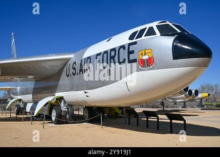 Albuquerque, Nouveau-Mexique - 3 mars 2024 : Musée national des sciences et de l'histoire nucléaires à Albuquerque, Nouveau-Mexique. Banque D'Images