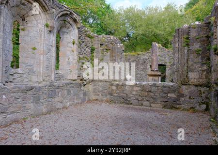 Château et chapelle de Dunstaffnage, près d'Oban, Argyll et Bute, Écosse Banque D'Images