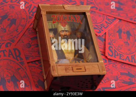 Zoltar Fortune Teller machine du film BIG - divertissements balnéaires racontent votre avenir Banque D'Images