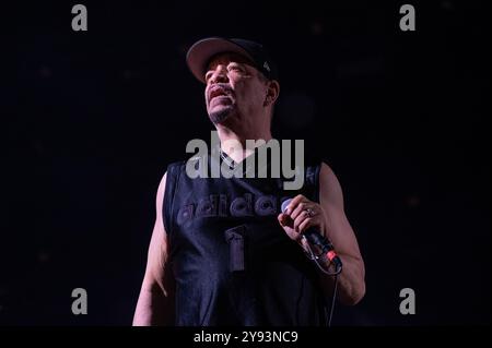 28 juin 2024 : Ice-T se produit avec Body Count au festival Hellfest Open Air à Clisson Banque D'Images