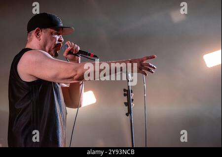 28 juin 2024 : Ice-T se produit avec Body Count au festival Hellfest Open Air à Clisson Banque D'Images