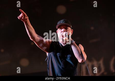 28 juin 2024 : Ice-T se produit avec Body Count au festival Hellfest Open Air à Clisson Banque D'Images