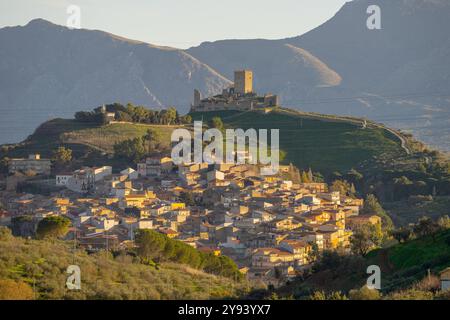 Cefala Diana, Palerme, Sicile, Italie, Méditerranée, Europe Banque D'Images