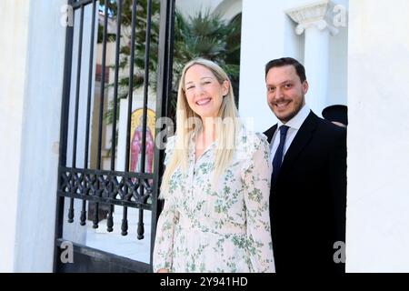 Princesse Théodora de Grèce mariage Banque D'Images