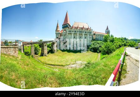 Château, Hunedoara, marché de fer, Roumanie, Banque D'Images