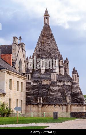 Abbaye Royale de Fontevraud, Fontevraud-l'Abbaye, Loire, France Banque D'Images