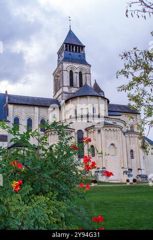 Abbaye Royale de Fontevraud, Fontevraud-l'Abbaye, Loire, France Banque D'Images