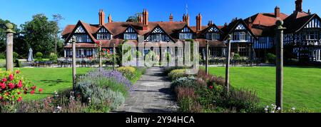 Le Petwood Hotel and Gardens, utilisé par la RAF comme un mess d'officiers pendant la seconde Guerre mondiale. Woodhall Spa, Lincolnshire, Angleterre Banque D'Images