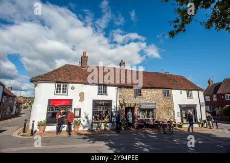 Alfriston, 3 octobre 2024 : Waterloo Square Banque D'Images