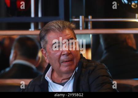 Mexico, Inde. 07 octobre 2024. Carlos Reynoso, ancien joueur de football, s'exprimant lors d'une conférence de presse pour promouvoir l'expérience Mexique 2024, au Sports and Chips Restaurant. (Photo de Carlos Santiago/Eyepix Group/SIPA USA). Crédit : Sipa USA/Alamy Live News Banque D'Images