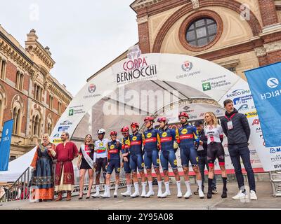 Italie, Legnano, Coppa Bernocchi 2024, LIDL-TREK Banque D'Images