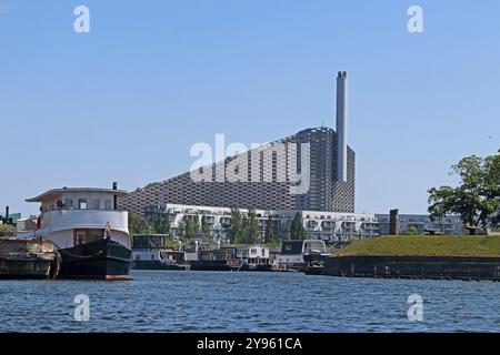 Usine d'incinération de Copenhague, Copenhague Banque D'Images