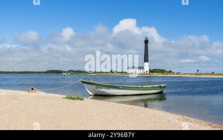 Paysage sur la péninsule de Sõrve sur l'île de Saaremaa en Estonie Banque D'Images