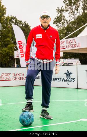 Milan, Italie. 09 octobre 2024. Un campione per amico in Piazza Sempione evento sportivo con sindaco Giuseppe Sala (Carlo Cozzoli crédit : LaPresse/Alamy Live News Banque D'Images