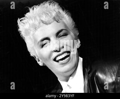 Eurythmics, groupe de musique Grande-Bretagne au Johanneshovs Isstadion, Hovet. Annie Lennox, chanteuse UK, à Stockholm, Suède, le 3 octobre, 1986. photo : Gunnar Bergkrantz/Aftonbladet/TT code 2723 Banque D'Images