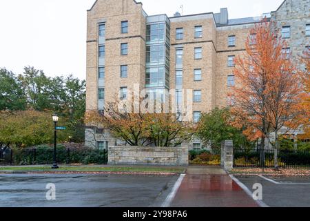 Campus de Boston College à Chestnut Hill, Massachusetts, États-Unis Banque D'Images