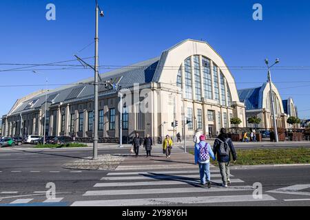 Riga Central Market Banque D'Images