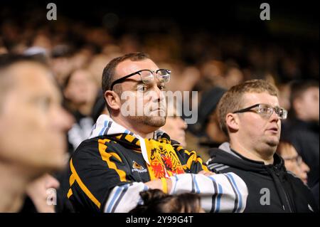 Partisans de Wolverhampton Wanderers 22/10/2015 20:25 Banque D'Images