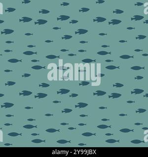 Cette image est un modèle sans couture d'art plat vectoriel. Illustration de Vecteur