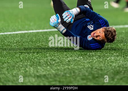 Charlotte, Ohio, États-Unis. 2 octobre 2024. Charlotte FC accueille le Chicago Fire au Bank of America Stadium de Charlotte, OHIO. Charlotte gagne le match 4-3. (Crédit image : © Walter G. Arce Sr./ASP via ZUMA Press Wire) USAGE ÉDITORIAL SEULEMENT! Non destiné à UN USAGE commercial ! Banque D'Images