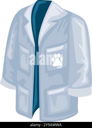 outil de service vétérinaire pour combinaison médicale Illustration de Vecteur