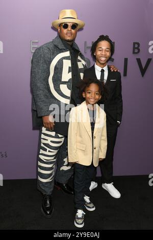 NY. 09 octobre 2024. Titus Kaphar, Daniel Michael Barriere, Ian Foreman aux arrivées pour l'EXPOSITION FORGIVENESS Premiere, MoMA Museum of Modern Art, New York, NY, 9 octobre 2024. Crédit : Quoin pics/Everett Collection/Alamy Live News Banque D'Images