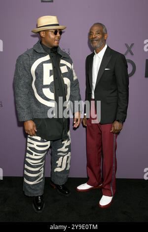 NY. 09 octobre 2024. Titus Kaphar, John Earl Jelks aux arrivées pour l'EXPOSITION FORGIVENESS Premiere, MoMA Museum of Modern Art, New York, NY, 9 octobre 2024. Crédit : Quoin pics/Everett Collection/Alamy Live News Banque D'Images