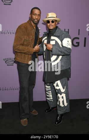 NY. 09 octobre 2024. Leon, Titus Kaphar aux arrivées pour l'EXPOSITION FORGIVENESS Premiere, MoMA Museum of Modern Art, New York, NY, 9 octobre 2024. Crédit : Quoin pics/Everett Collection/Alamy Live News Banque D'Images