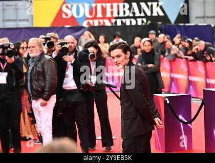 LONDRES, ROYAUME-UNI. 10 octobre 2024. Louis Partridge participe à l'événement spécial « Disclaimer », 68e BFI London film Festival à Londres, Royaume-Uni. (Photo de 李世惠/Voir Li/Picture Capital) crédit : Voir Li/Picture Capital/Alamy Live News Banque D'Images