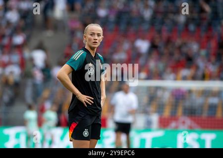 Lea Schueller (Deutschland, #07), GER, Deutschland (GER) vs Oesterreich (AUT), DFB Frauen Nationalmannschaft, UEFA Frauen Fussball Womens Euro 2025 qualifications, 6. Spieltag, 16.07.2024 Foto : Eibner-Pressefoto/Michael Memmler Banque D'Images