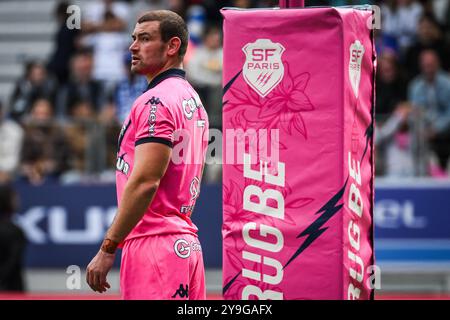 Paris, France. 14 septembre 2024. Romain BRIATTE du stade Francais lors du match du championnat de France Top 14 de rugby à xv entre le stade Francais Paris et le RC vannes le 14 septembre 2024 au stade Jean Bouin à Paris, France - photo Matthieu Mirville/DPPI crédit : DPPI Media/Alamy Live News Banque D'Images