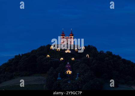 Calvaire à Banska Stiavnica, site de l'UNESCO, Slovaquie Banque D'Images