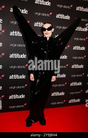 Londres, Royaume-Uni. 09 octobre 2024. Nemo assiste aux attitude Awards 2024 au Roundhouse à Camden, Londres. (Photo de Cat Morley/SOPA images/SIPA USA) crédit : SIPA USA/Alamy Live News Banque D'Images